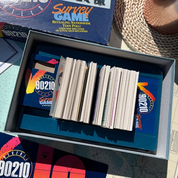 Vintage 1991 Beverly Hills 90210 Survey Game Canadian Version - Picture 3 of 6